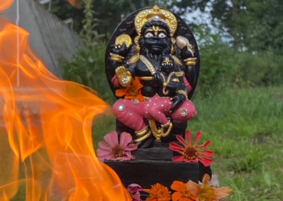 Bhumi Yagna – Blessing Ceremony in Sri Nṛsiṁhadeva’s Garden