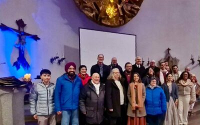 Simhachalam at the Interreligious Peace Prayer in Passau